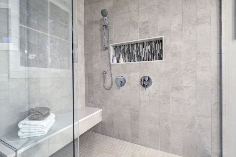 Backlit Shower Niche